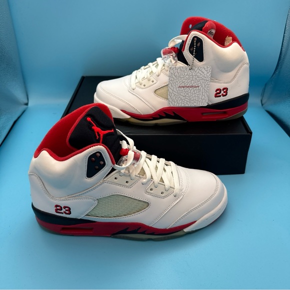 Air Jordan 5 Retro 2006 Fire Red m8.5 w10 main image 9